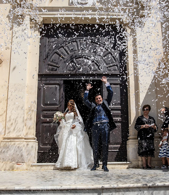 Matrimonio Antonella abito da sposa Dalida Sposa Gianluigi abito da sposo Zanotti Uomo